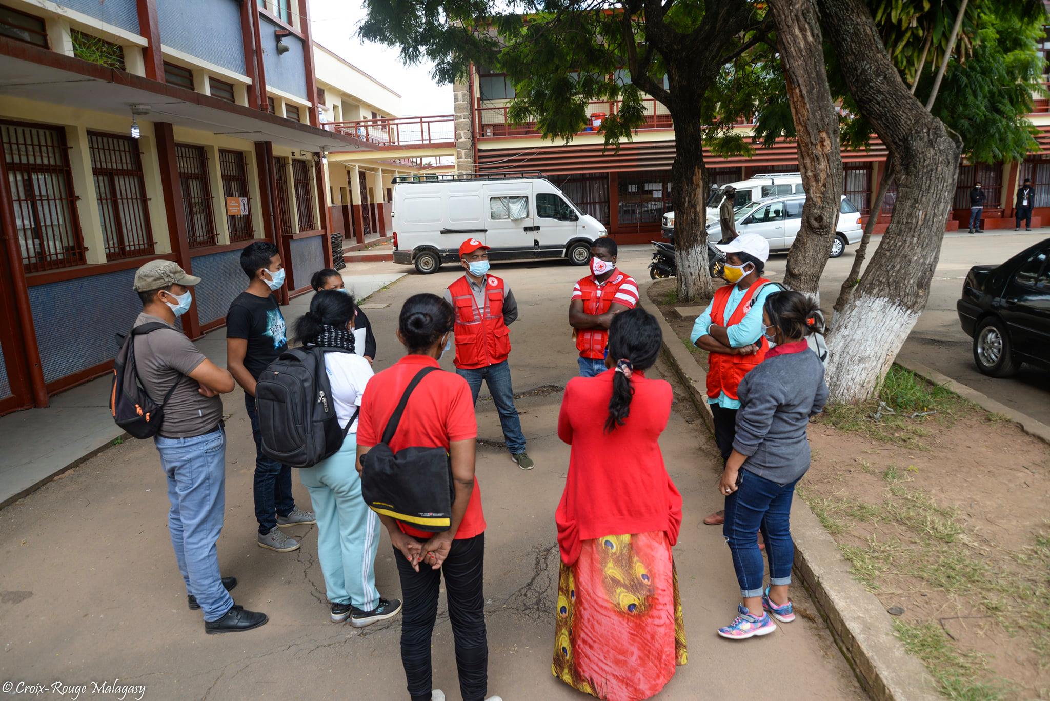 La centre de Traitement Covid-19  Alarobia et Ivato